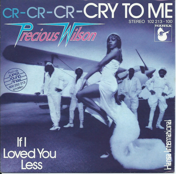 Precious Wilson Cry to Me cover artwork