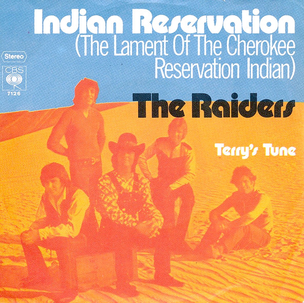 The Raiders — Indian Reservation cover artwork