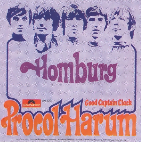 Procol Harum Homburg cover artwork