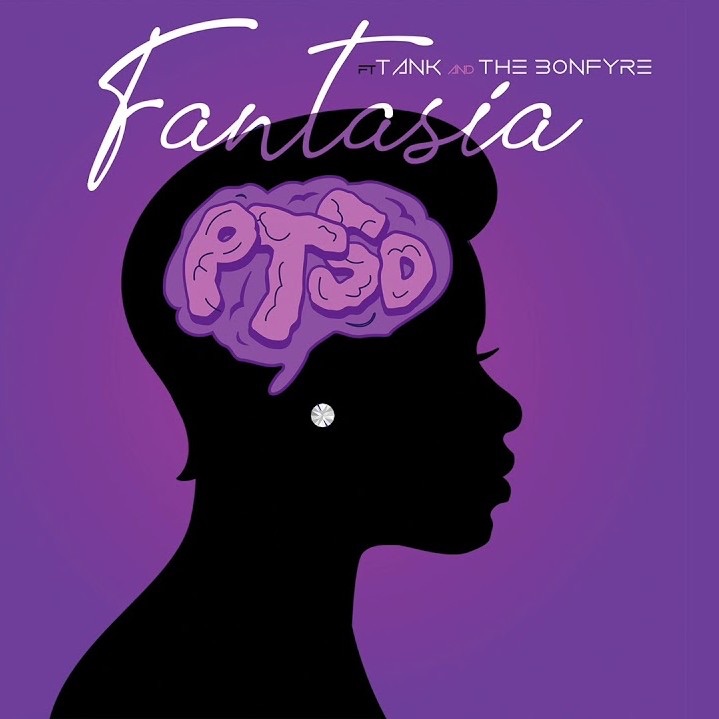 Fantasia ft. featuring Tank & The Bonfyre PTSD cover artwork