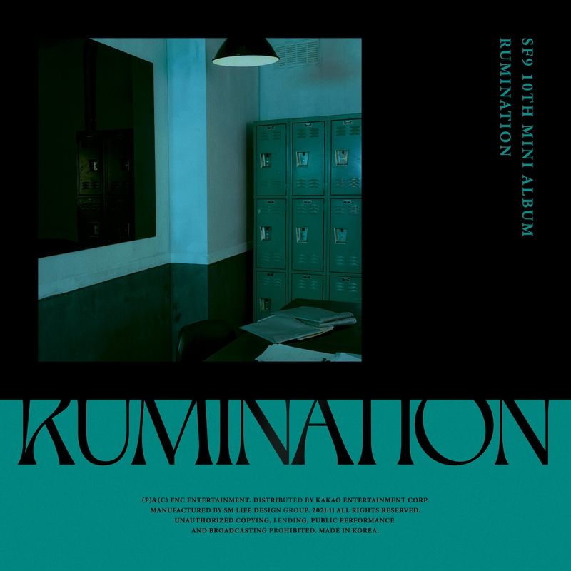 SF9 RUMINATION cover artwork