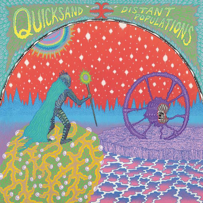 Quicksand Distant Populations cover artwork