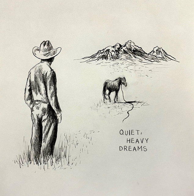 Zach Bryan Quiet, Heavy Dreams cover artwork