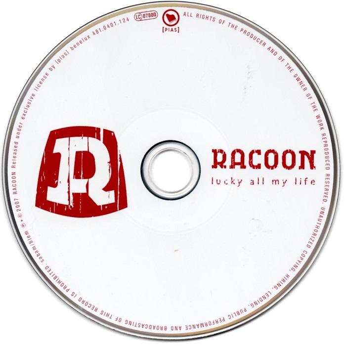 Racoon Lucky All My Life cover artwork