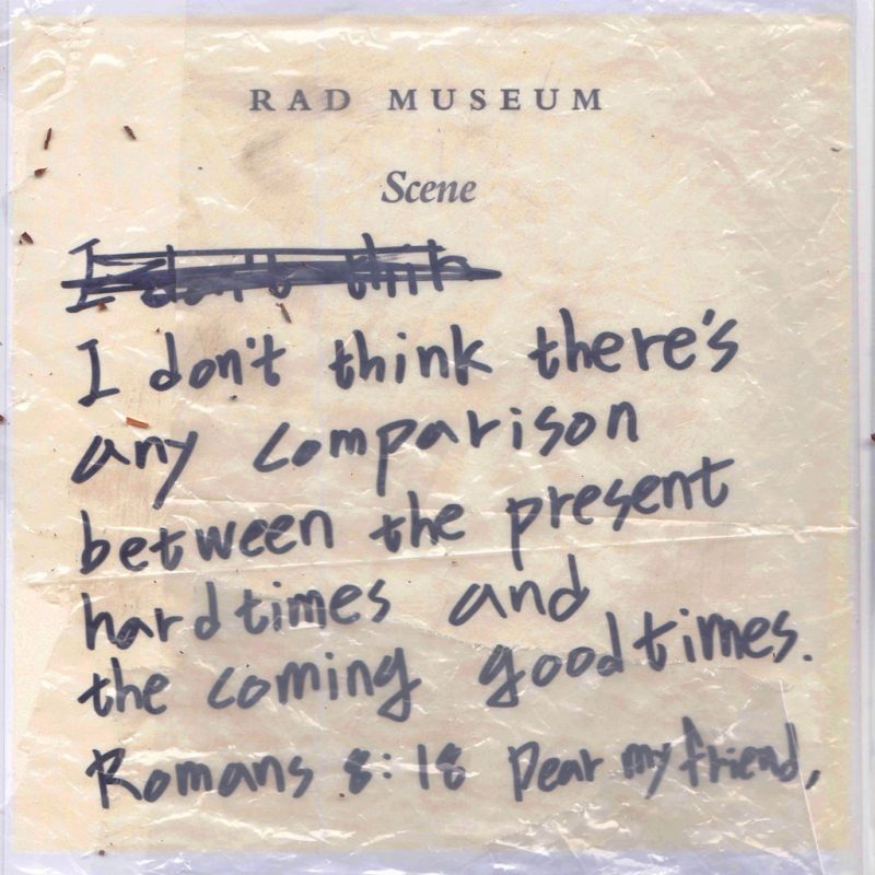 Rad Museum — birthday cover artwork