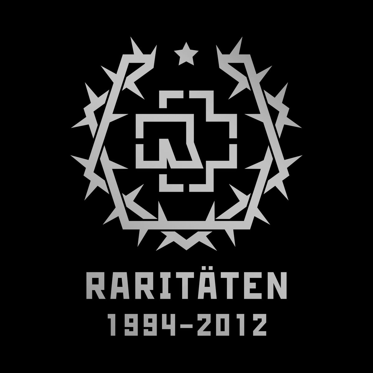 Rammstein Raritäten (1994–2012) cover artwork