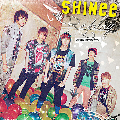 SHINee — Replay -君は僕のeverything- cover artwork