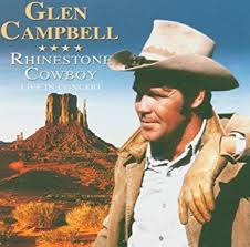 Glen Campbell Rhinestone Cowboy cover artwork