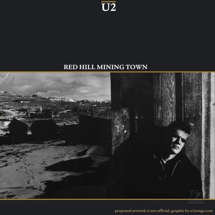 U2 Red Hill Mining Town cover artwork
