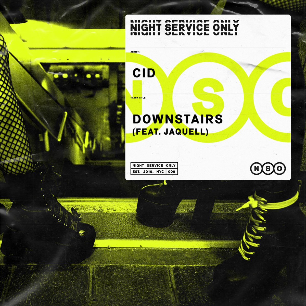 CID featuring Jaquell — Downstairs cover artwork