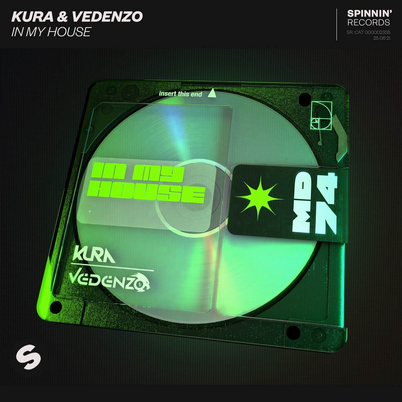 KURA & Vedenzo — In My House cover artwork