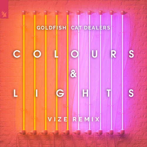 Goldfish & Cat Dealers Colours &amp; Lights (VIZE Remix) cover artwork