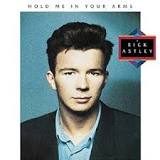 Rick Astley Hold Me in Your Arms cover artwork
