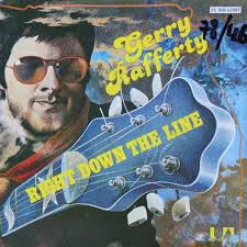 Gerry Rafferty — Right Down the Line cover artwork