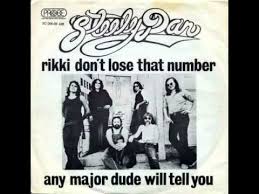 Steely Dan Rikki, Don&#039;t Lose That Number cover artwork