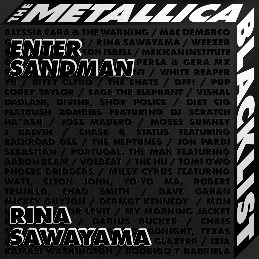 Rina Sawayama Enter Sandman cover artwork