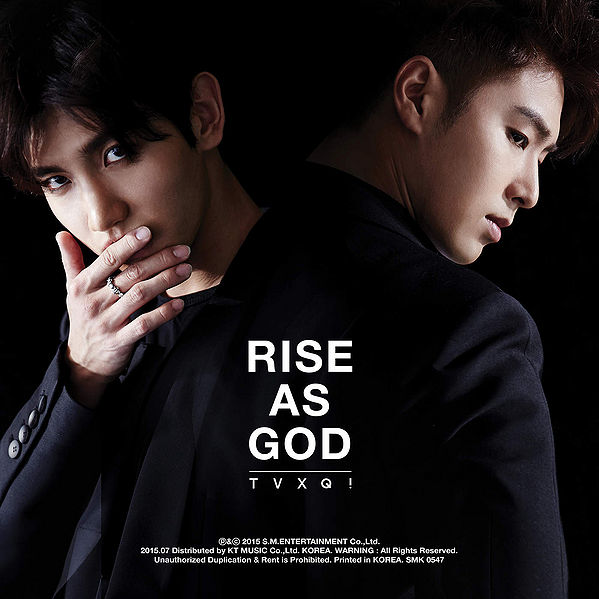 TVXQ! Rise As God cover artwork