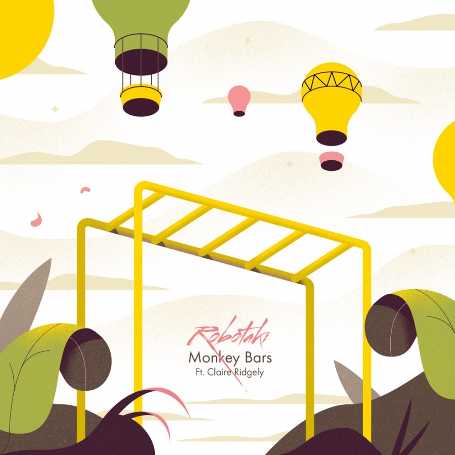 Robotaki featuring Claire Ridgely — Monkey Bars cover artwork