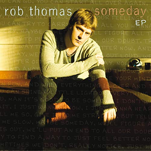 Rob Thomas Someday EP cover artwork