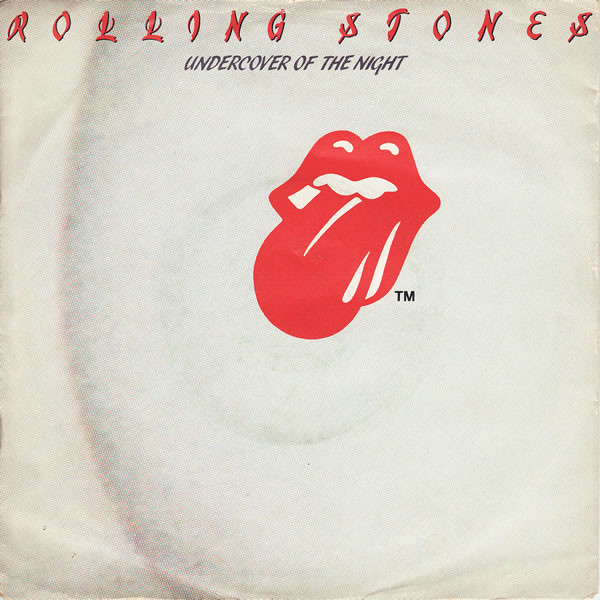 The Rolling Stones Undercover of the Night cover artwork