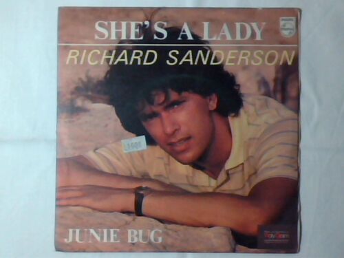 Richard Sanderson — She&#039;s a Lady cover artwork