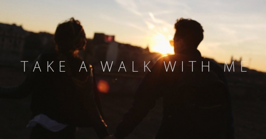 Justė Starinskaitė — Take A Walk With Me cover artwork