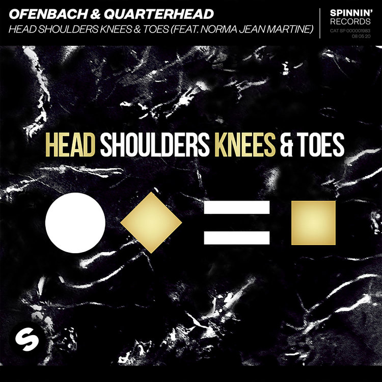 Ofenbach & Quarterhead featuring Norma Jean Martine — Head Shoulders Knees &amp; Toes cover artwork
