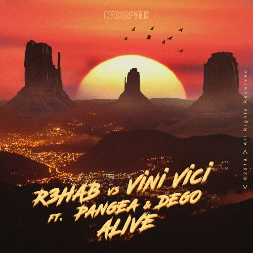R3HAB & Vini Vici featuring Pangea & DEGO — Alive cover artwork