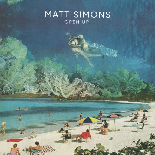 Matt Simons — Open Up cover artwork