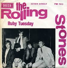 The Rolling Stones Ruby Tuesday cover artwork