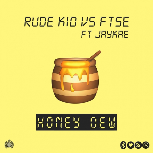 Rude Kid, FTSE, & Jaykae — Honey Dew cover artwork