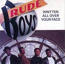 Rude Boys — Written All Over Your Face cover artwork
