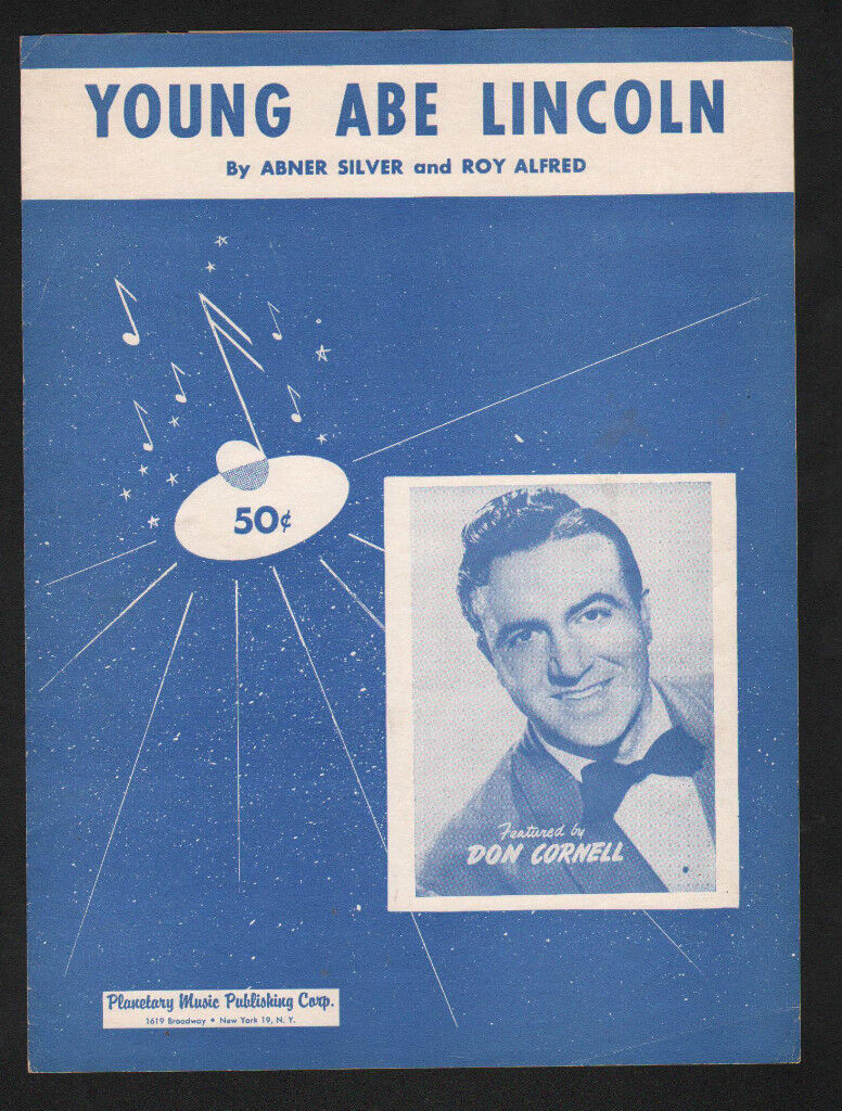 Don Cornell — Young Abe Lincoln cover artwork