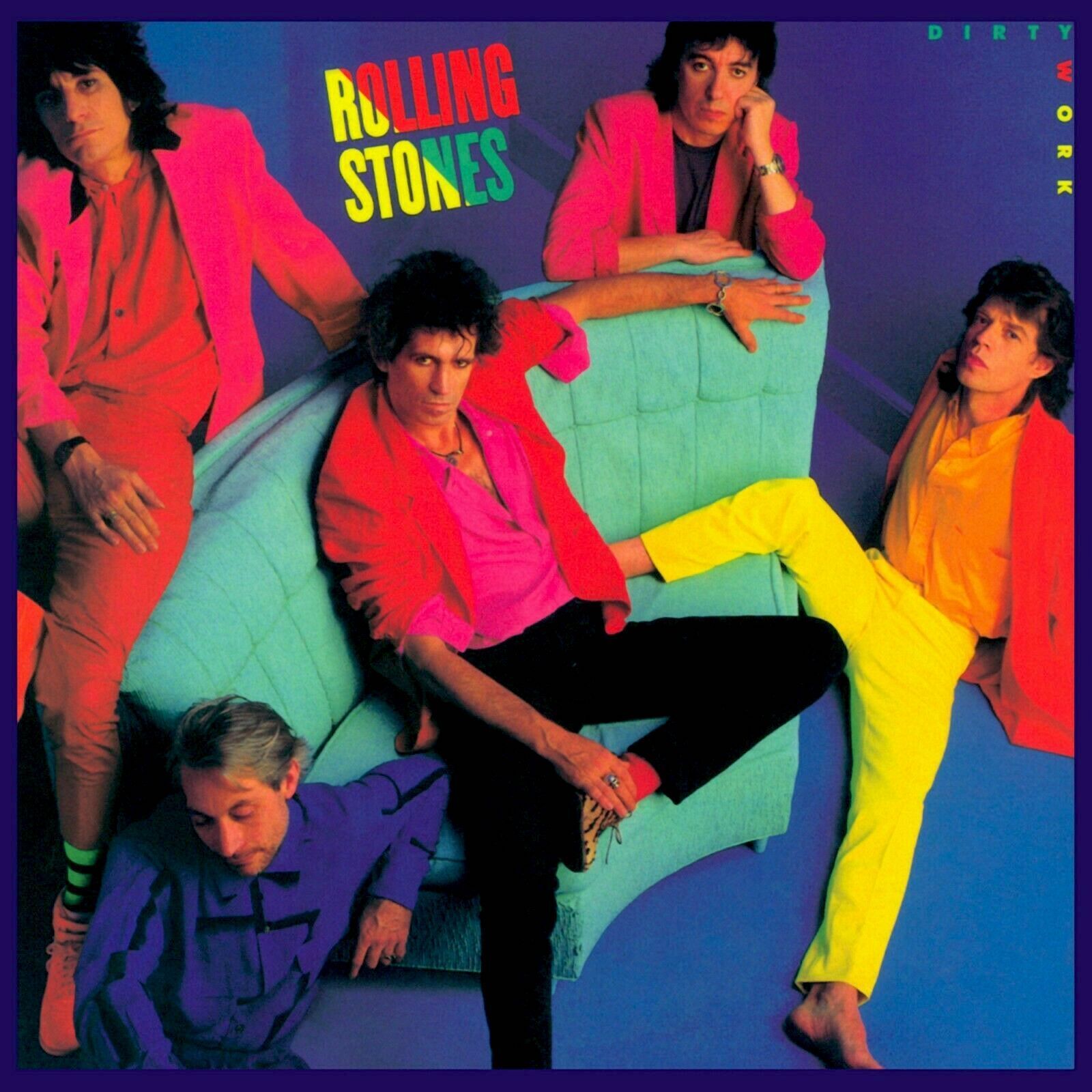 The Rolling Stones Dirty Work cover artwork