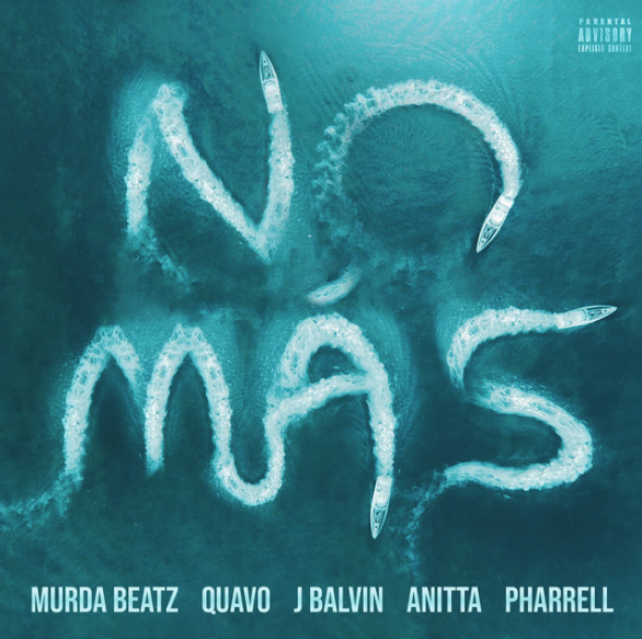 Murda Beatz featuring Quavo, J Balvin, Anitta, & Pharrell Williams — NO MÁS cover artwork