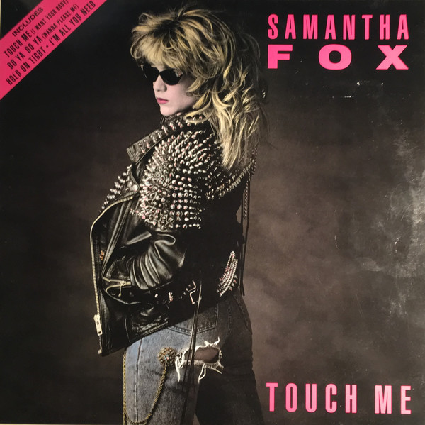 Samantha Fox Touch Me cover artwork
