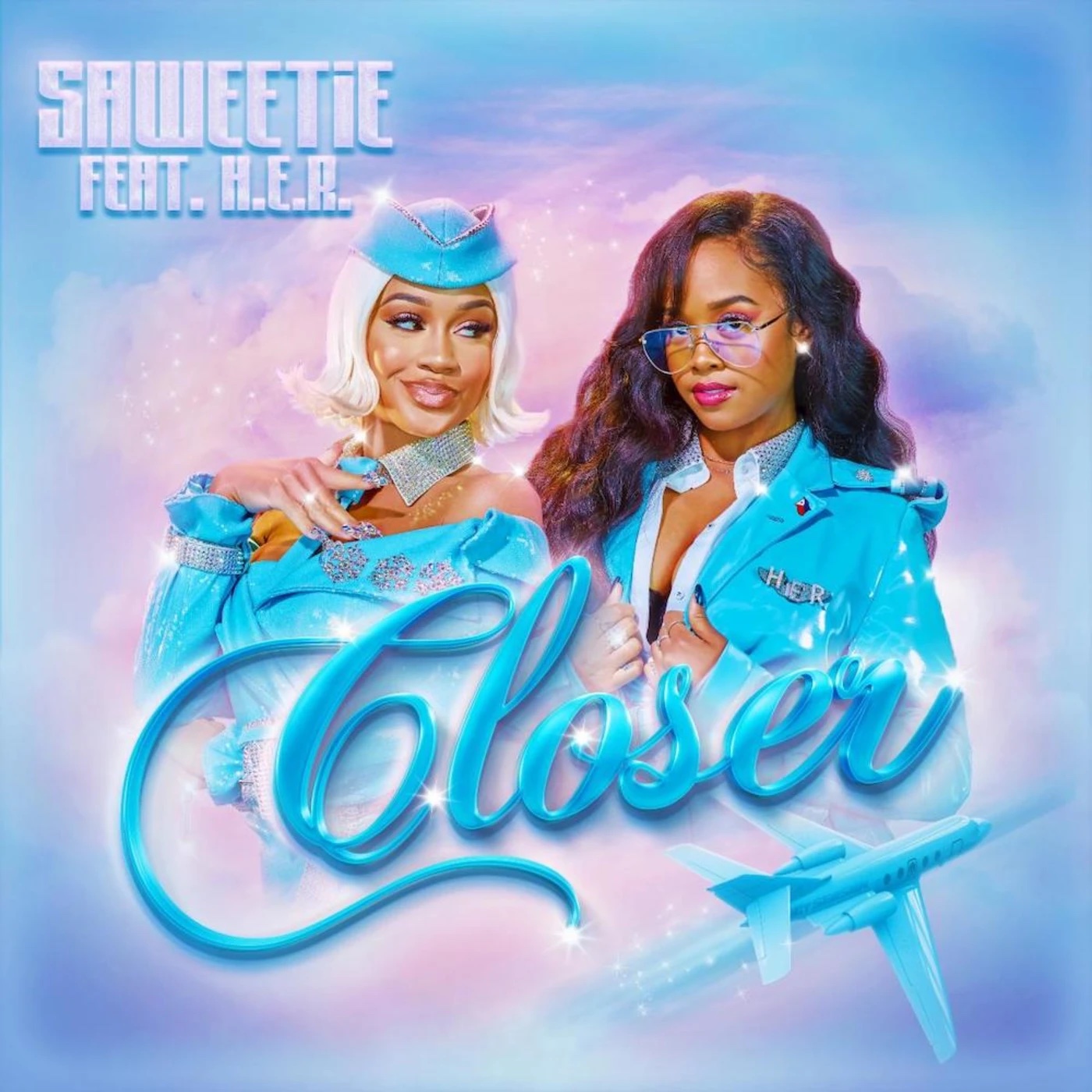 Saweetie ft. featuring H.E.R. Closer cover artwork