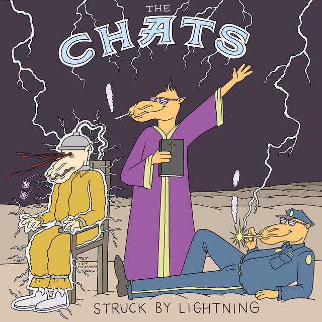 The Chats — Struck By Lightning cover artwork