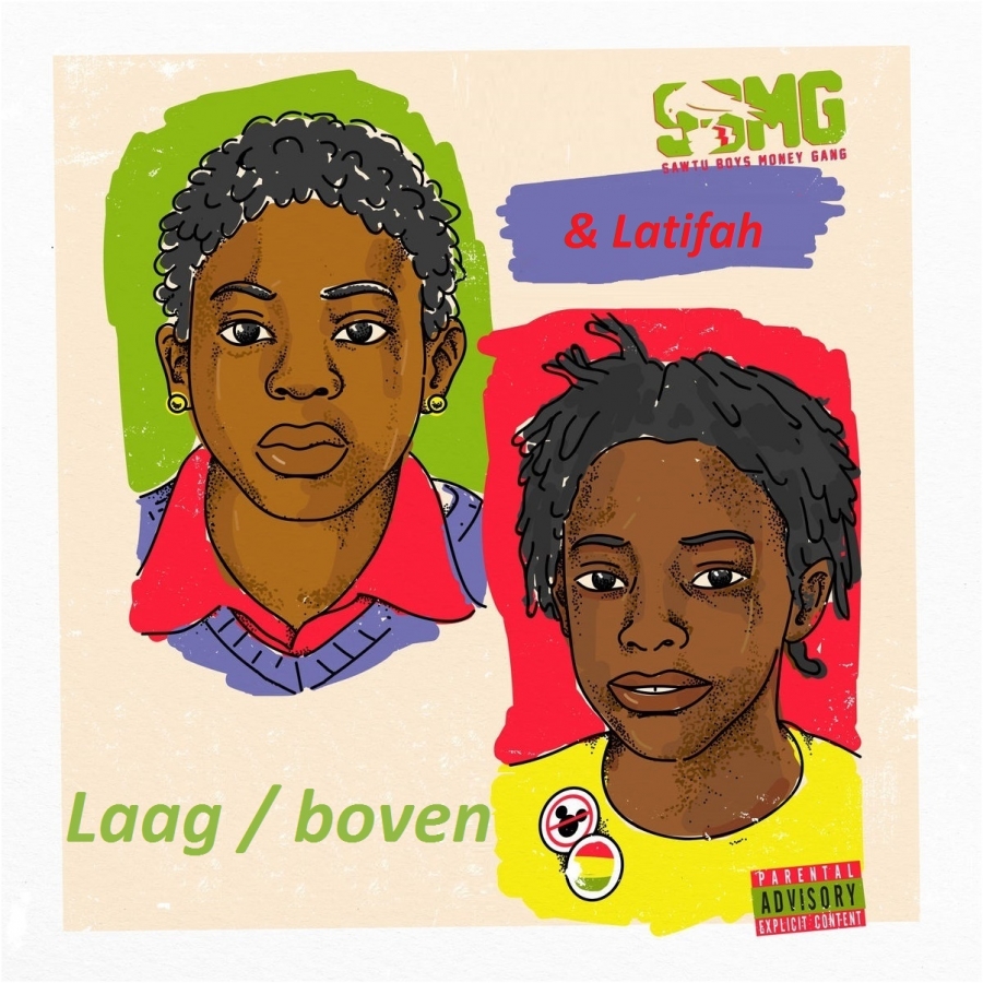 SBMG & Latifah — Laag/Boven cover artwork