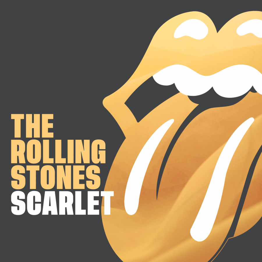 The Rolling Stones featuring Jimmy Page — Scarlet cover artwork