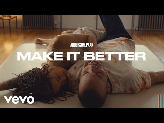 Anderson .Paak featuring Smokey Robinson — Make It Better cover artwork
