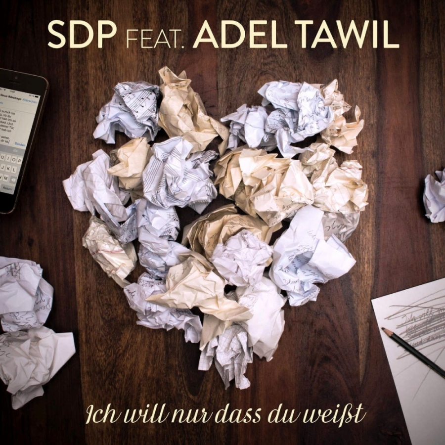 SDP featuring Adel Tawil — Ich will nur dass du weißt cover artwork
