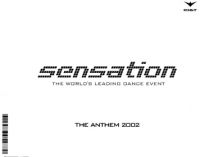 Sensation — The Anthem 2002 cover artwork