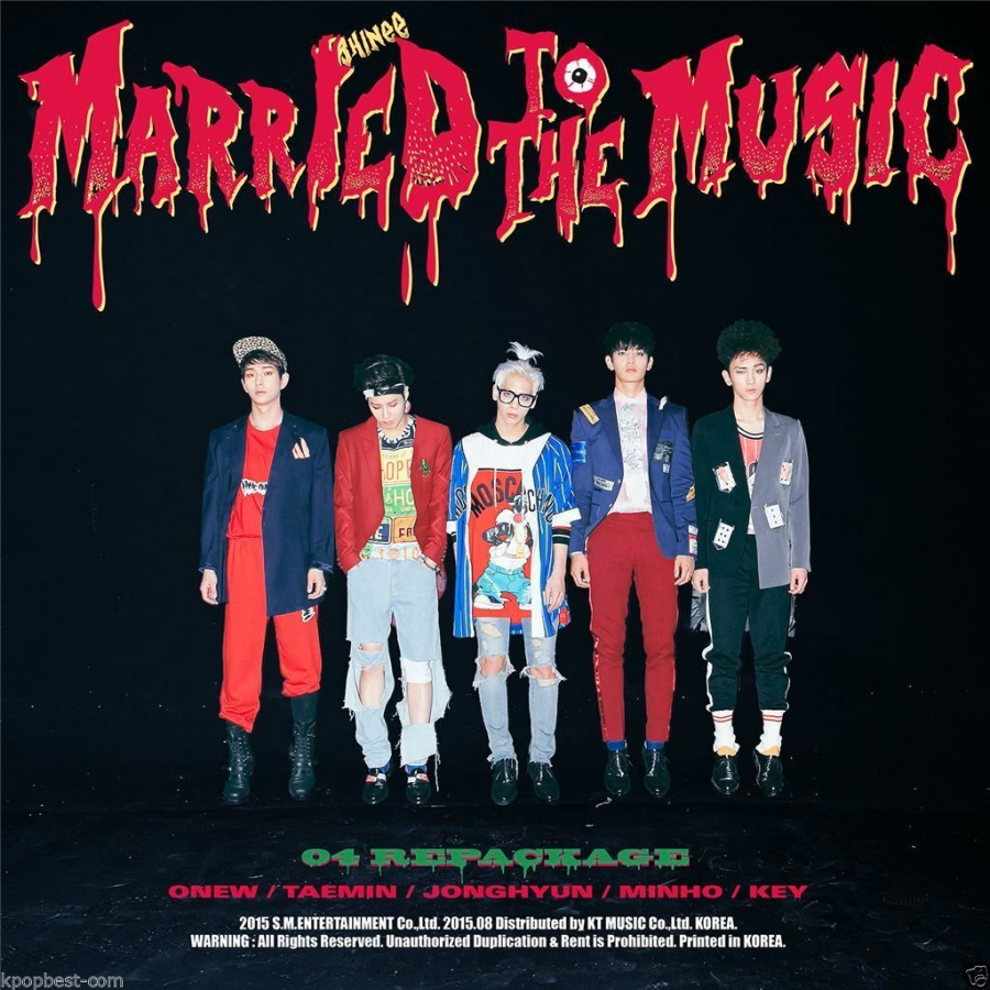 SHINee — Married to the Music cover artwork