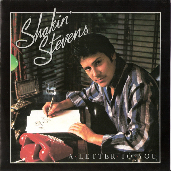 Shakin&#039; Stevens A Letter to You cover artwork
