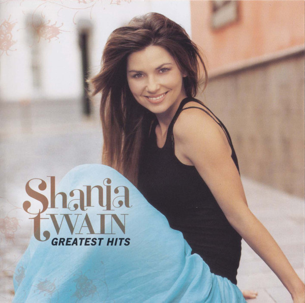 Shania Twain Greatest Hits cover artwork