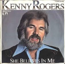 Kenny Rogers — She Believes in Me cover artwork