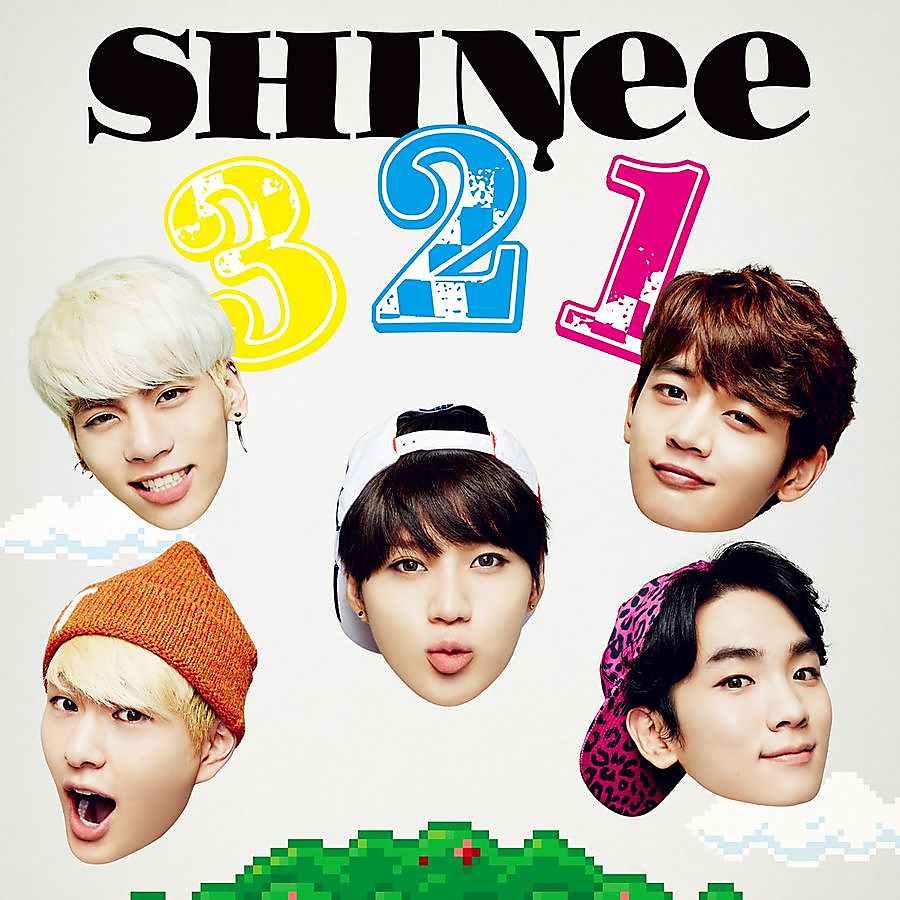SHINee 3 2 1 cover artwork
