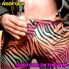 asdfgfa Shotgun in the Bum cover artwork