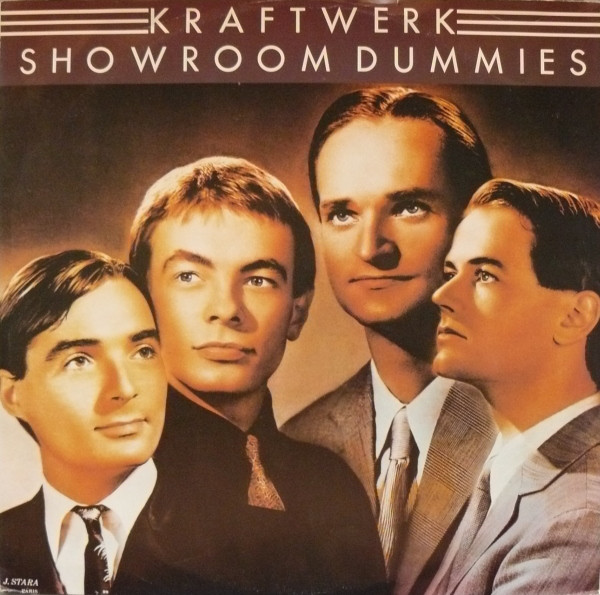 Kraftwerk — Showroom Dummies cover artwork